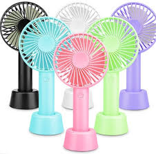 Portable mini rechargeable travel fan Eternal classics SS-2 fan for indoor and outdoor use