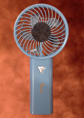 Portable Handheld High Speed Fan, 199 Wind, Battery Operated, Up to 12 Working Hours, Hand Fan with Air Turbo Tech